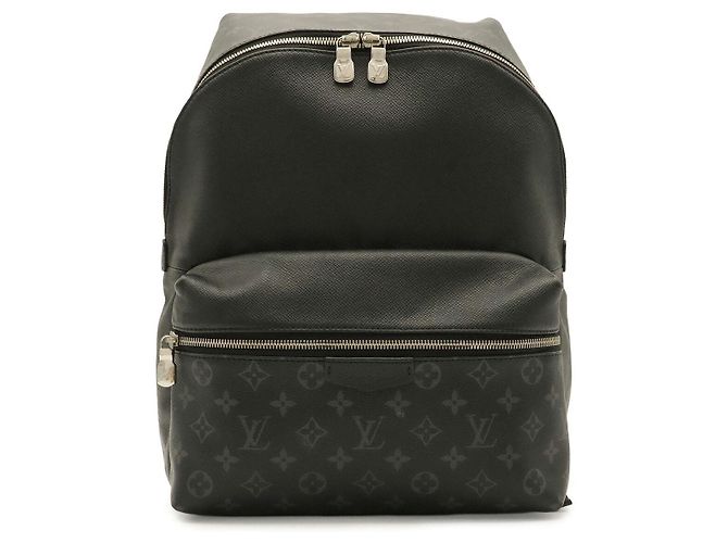 Louis Vuitton Discovery Monogram Eclipse Taiga Backpack Black