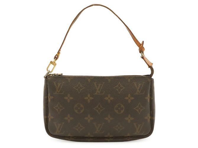 Pochette Monogram Louis Vuitton Marrone