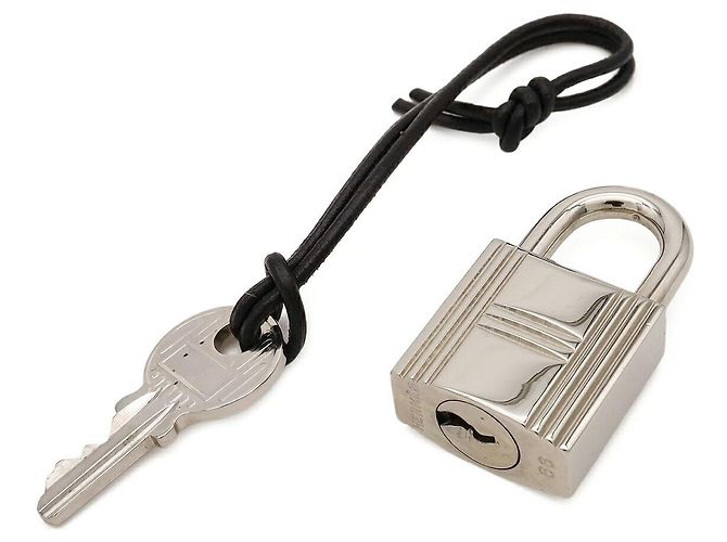 Hermès Accesorio Candado Padlock Hermes Plata Metálico