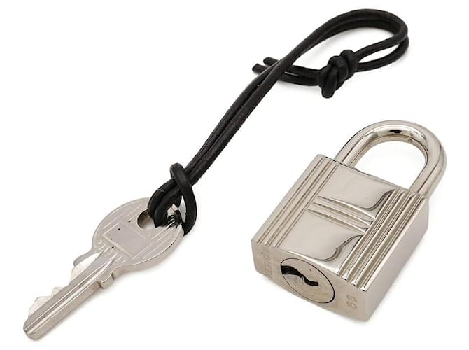 Hermès Hermes Cadena Padlock Accessory Silvery Metallic 