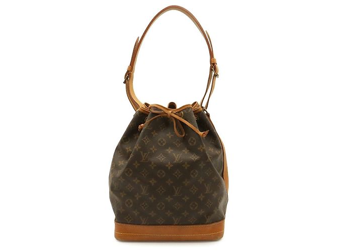 Louis Vuitton Monogram Shoulder Bag Brown