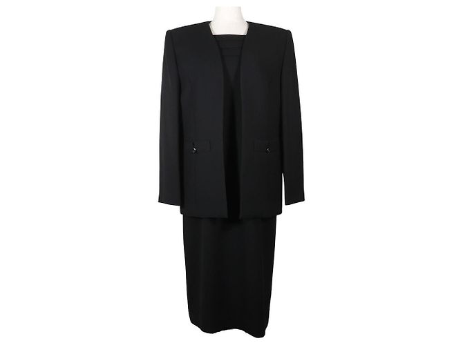 Chloé Chloe Polyester-Set Schwarz 