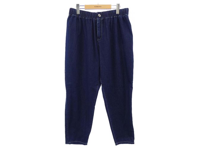 Louis Vuitton Denim Carrot Pants Blue Navy blue