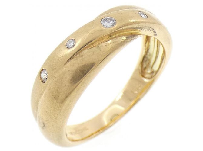 Autre Marque Anello Vendome Au750 Diamante D'oro