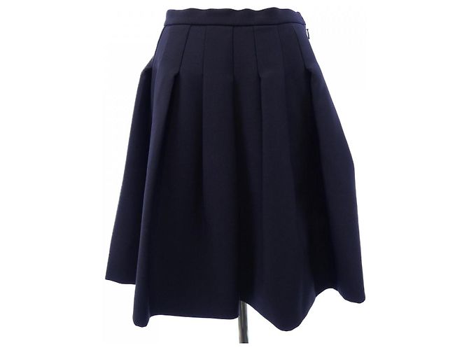 Gonna Christian Dior Blu Blu navy