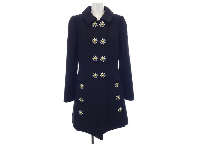 Dolce & Gabbana Dolce&Gabbana Wool Coat Black
