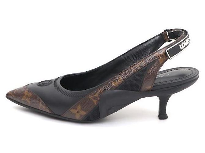 Louis Vuitton Monogram Archlight Pumps Damenschuhe Schwarz