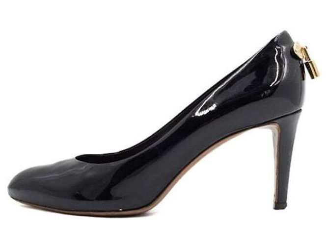 Louis Vuitton Dekorative High-Heel-Pumps Schwarz
