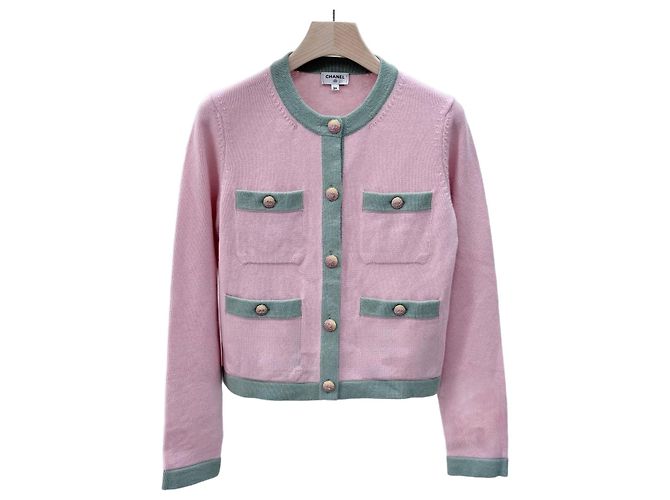 Chanel Cashmere Cruise Cardigan Rosa Pink