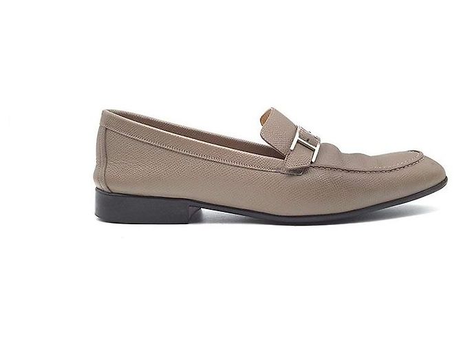 Hermès Mocasines Monterey Castaño