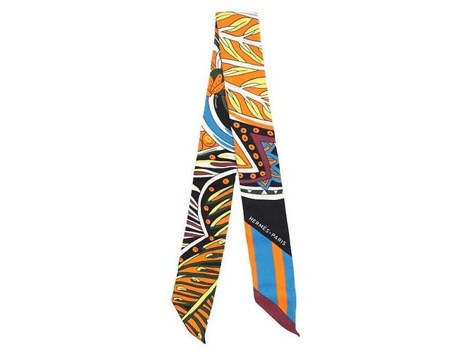 Hermès Pañuelo Twilly de seda Multicolor
