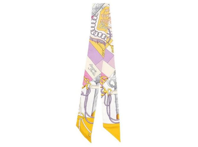 Hermès Sciarpa in seta da donna Clickity Twilly Multicolore 