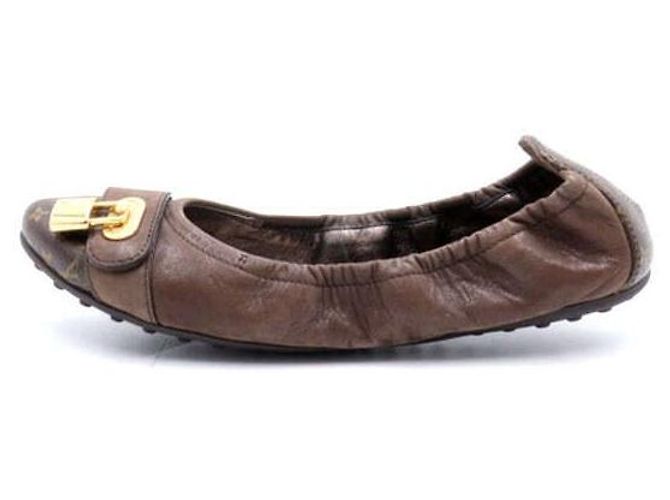 Louis Vuitton Sapatilhas Monogram Lock para mulher Marrom