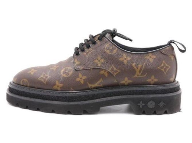 Louis Vuitton Mocassini Monogram Ice Derby da uomo Multicolore