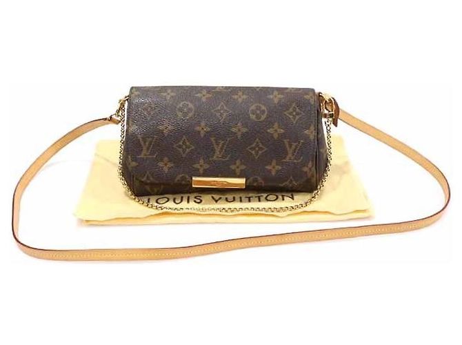 Louis Vuitton Monogram Canvas Favorite PM Marrone