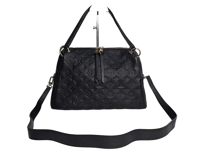 Louis Vuitton Borsa a Spalla Monogram Empreinte Pontieux PM Nera Nero