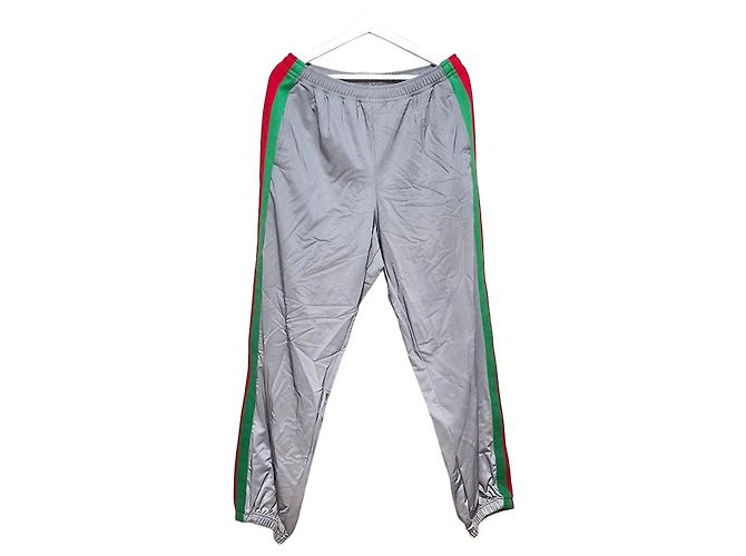 Gucci Pantalones Jogger Reflectantes Plata