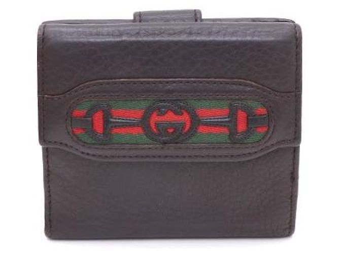 Gucci Ophidia GG Logo Wallet Brown