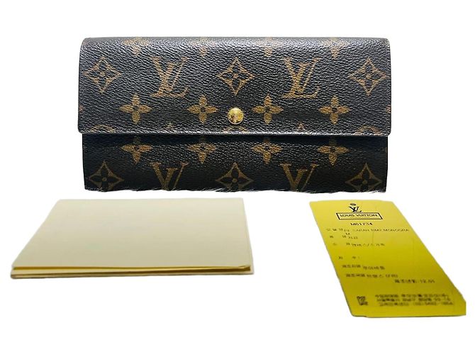 Louis Vuitton Cartera Monogram Sarah Castaño