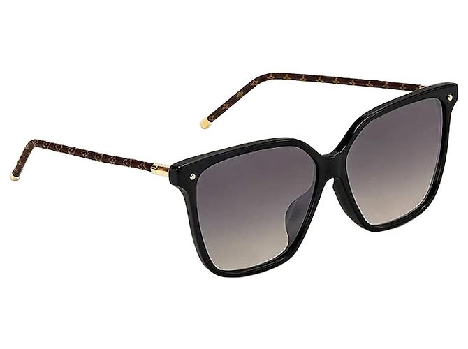 Louis Vuitton First Square Sonnenbrille Schwarzes Acetatgestell