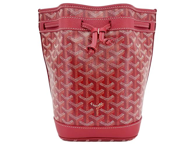 Goyard Sac seau Petite Folio PM Rouge