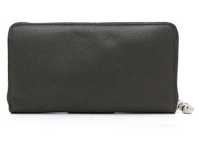 Alexander Mcqueen Multicolor Leather Zip Long Wallet