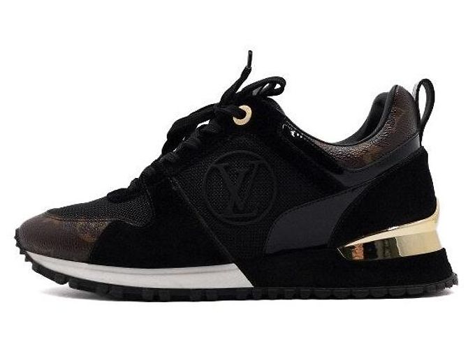 Louis Vuitton Black Monogram Runway Damen Sneaker Schwarz