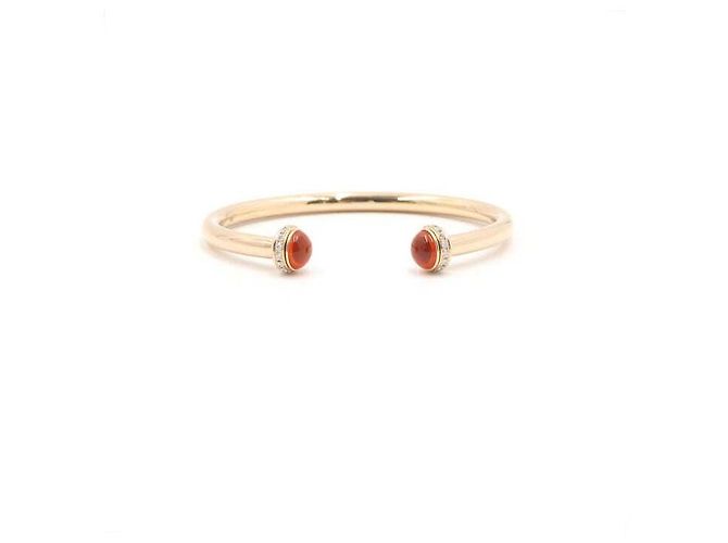 Piaget Diamond Possession Bangle Bracelet Pink