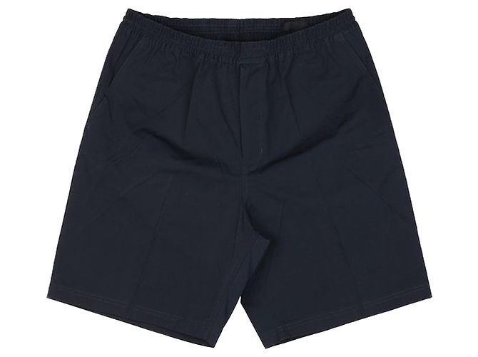 Prada Bermuda in popeline blu scuro