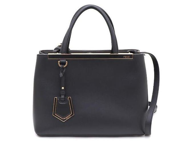 Fendi Piccola Tote e borsa a tracolla Nero