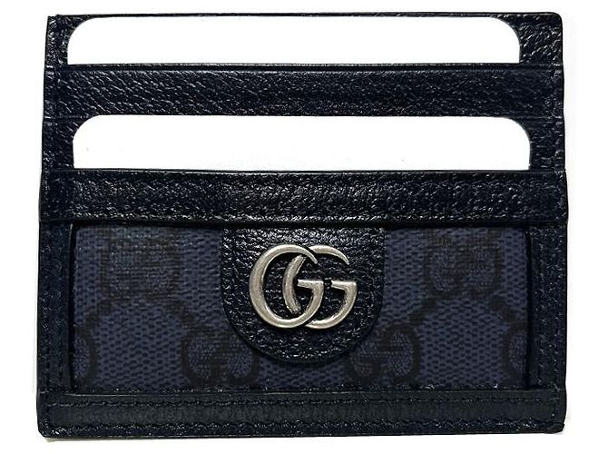 Gucci Ophidia GG Card Case UULBN Blue