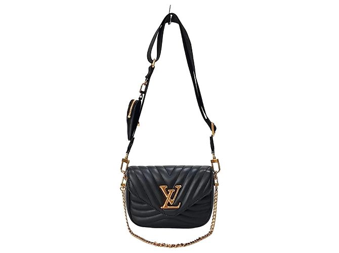 Louis Vuitton Borsa a tracolla multi pochette New Wave Black Nero