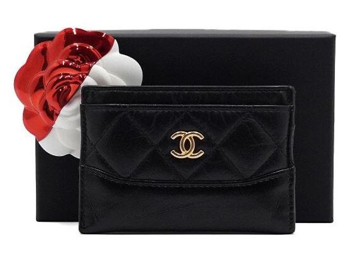 Chanel Cartera tarjetero Gabrielle CC Negro