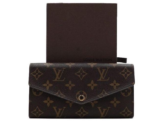 Louis Vuitton Portafoglio Lungo Monogram Sarah Marrone