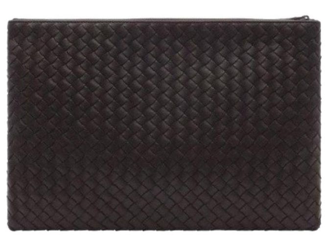Bottega Veneta Clutch Medium Marrom
