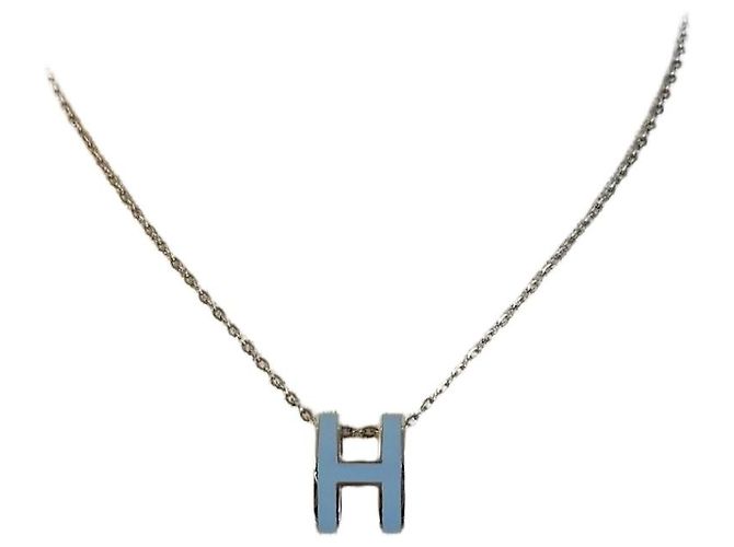 Hermès Collier Pop Large Bleu