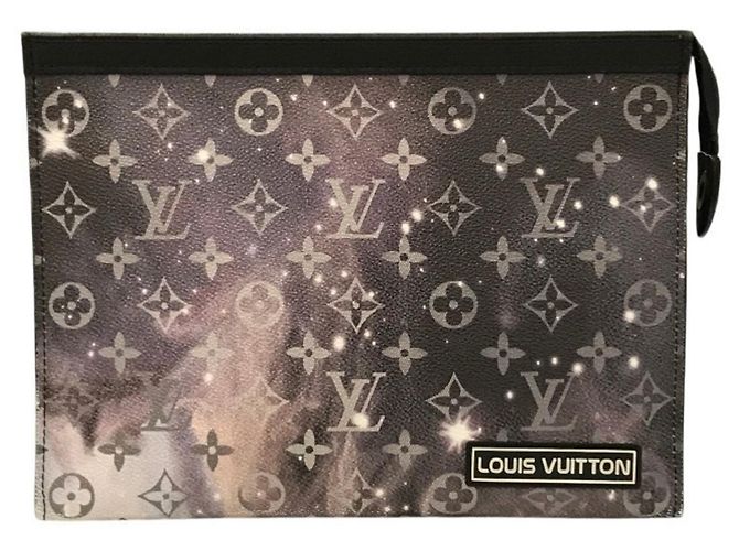 Pochette Voyage MM Monogram Galaxy Louis Vuitton Pochette Marron Noir