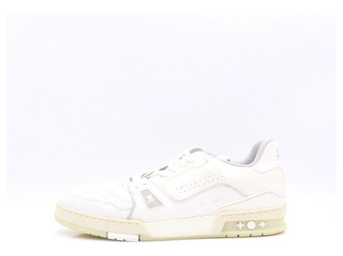 Louis Vuitton Baskets pour hommes Blanc