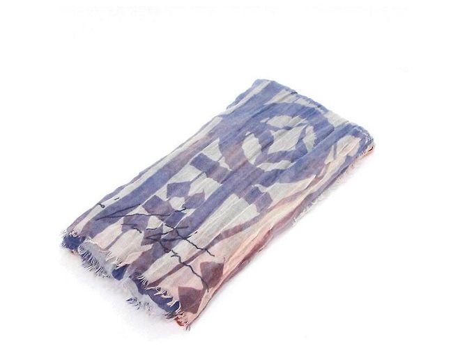 Louis Vuitton Estola, cachecol e echarpe em mistura de cashmere e seda Multicor