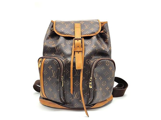 Louis Vuitton Monogram Bosphore Backpack Brown