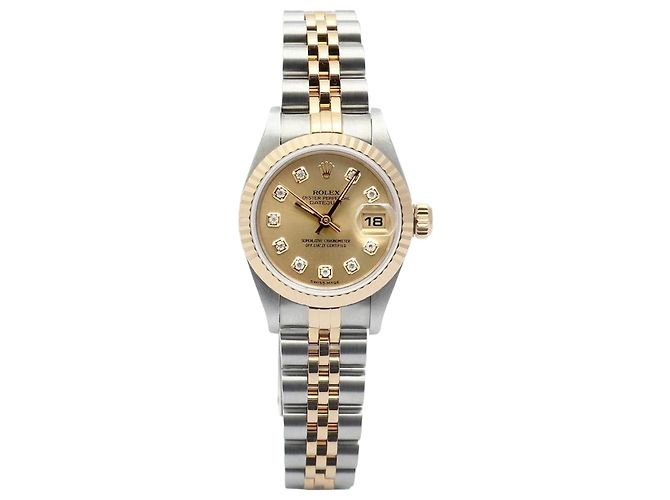 Rolex Reloj combinado Datejust After Diamond para mujer Amarillo