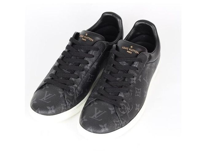 Louis Vuitton Luxembourg Monogram Sneakers Black