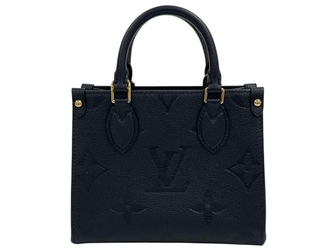 Louis Vuitton Bolsa Tote Monogram Empreinte OnTheGo BB Preto