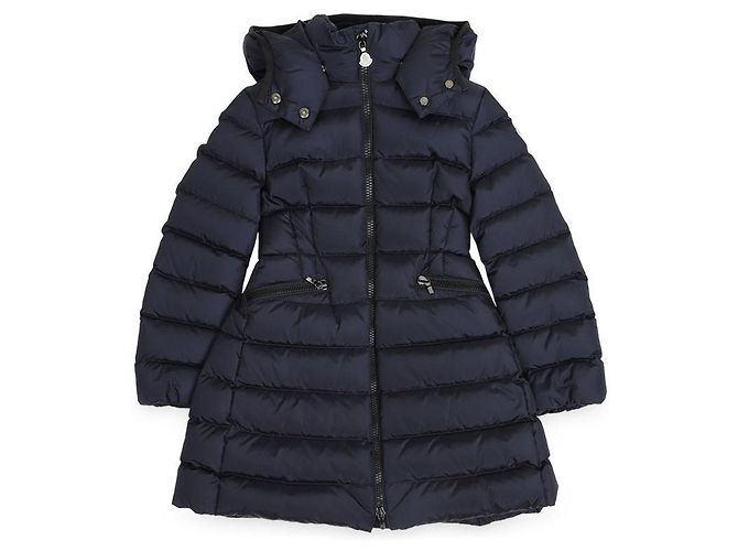 Moncler CHARPAL Long Down Jacket Blue