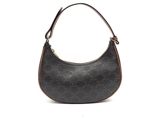 Céline Sac Hobo Triumph Aby Marron