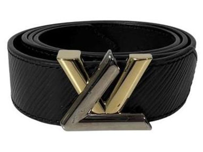 Louis Vuitton Men's Twist Epi Belt Black