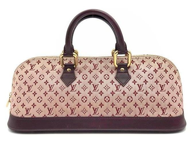 Louis Vuitton Mini Alma Long Monogram Rose