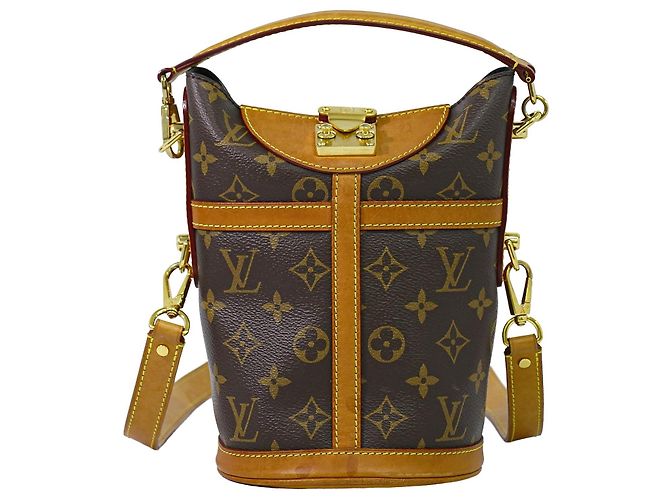 Louis Vuitton Duffle Monogram Canvas Marrom