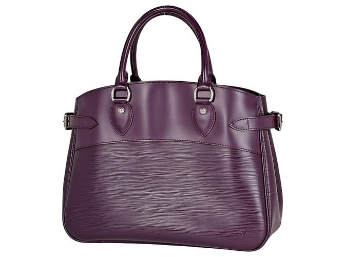 Sac cabas Louis Vuitton Passy PM Violet Violet foncé