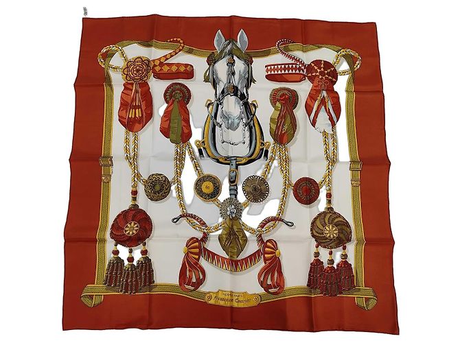 Hermès Hermes Carré 90 Seta multicolore 90 x 90 cm